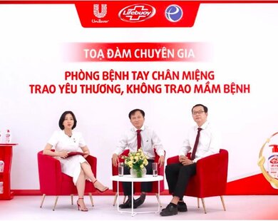 Unilever Việt Nam, nhãn hàng Lifebuoy kết hợp cùng Viện Pasteur Thành phố Hồ Chí Minh tổ chức tọa đàm chuyên gia "Phòng bệnh Tay Chân Miệng – Trao yêu thương, không trao mầm bệnh”