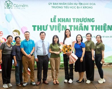 Mỹ phẩm Cỏ Mềm đồng hành cùng hoa hậu H'Hen Niê hướng về trẻ em vùng cao