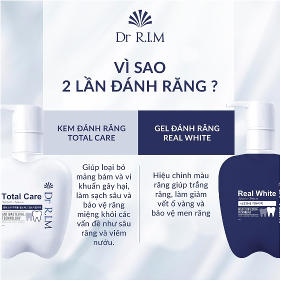 Kem Đánh Răng Dr.RIM: Sự Lựa Chọn Hoàn Hảo Cho Sức Khỏe Răng Miệng